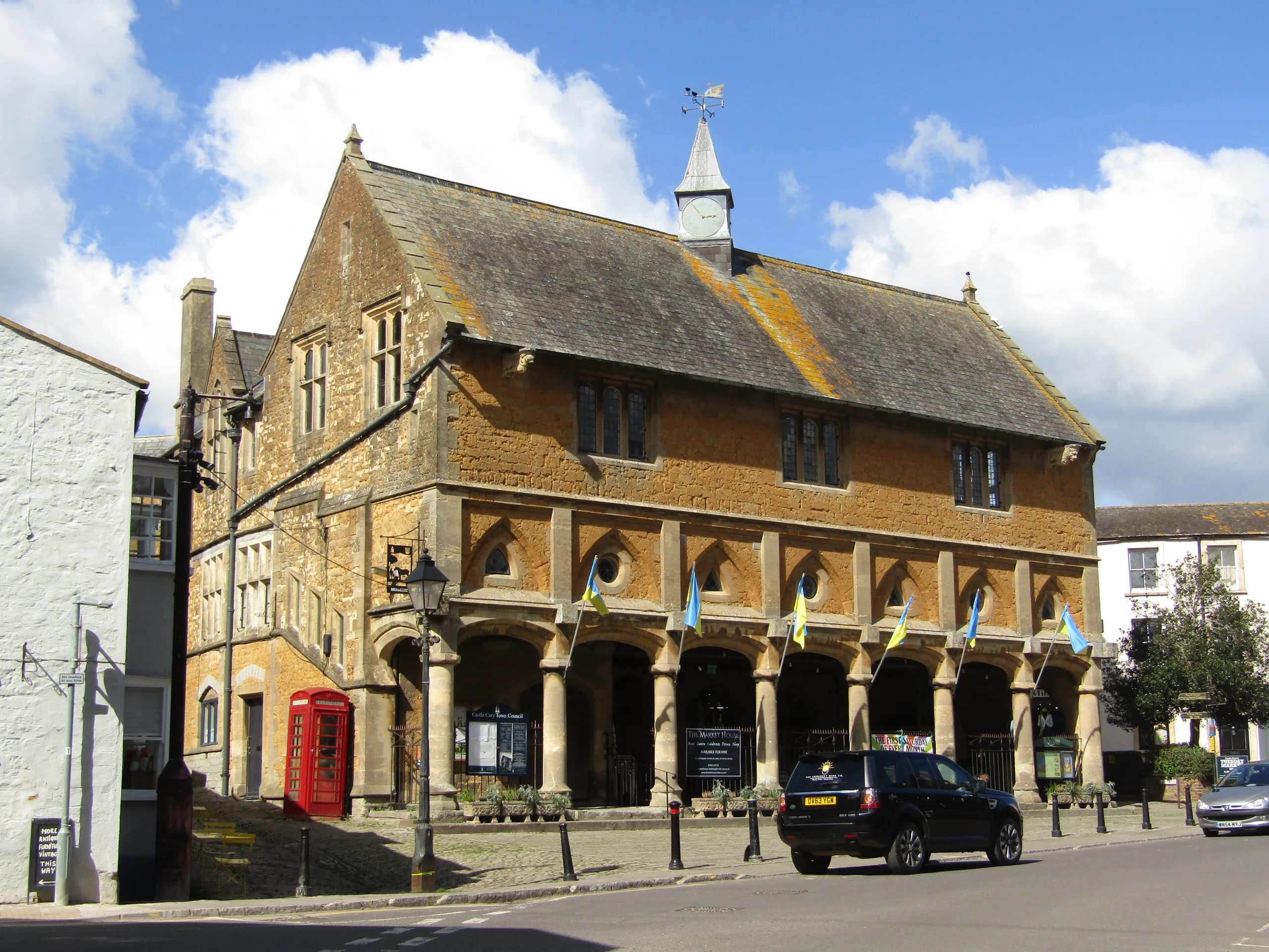 The Market House on the High Street in Castle Cary