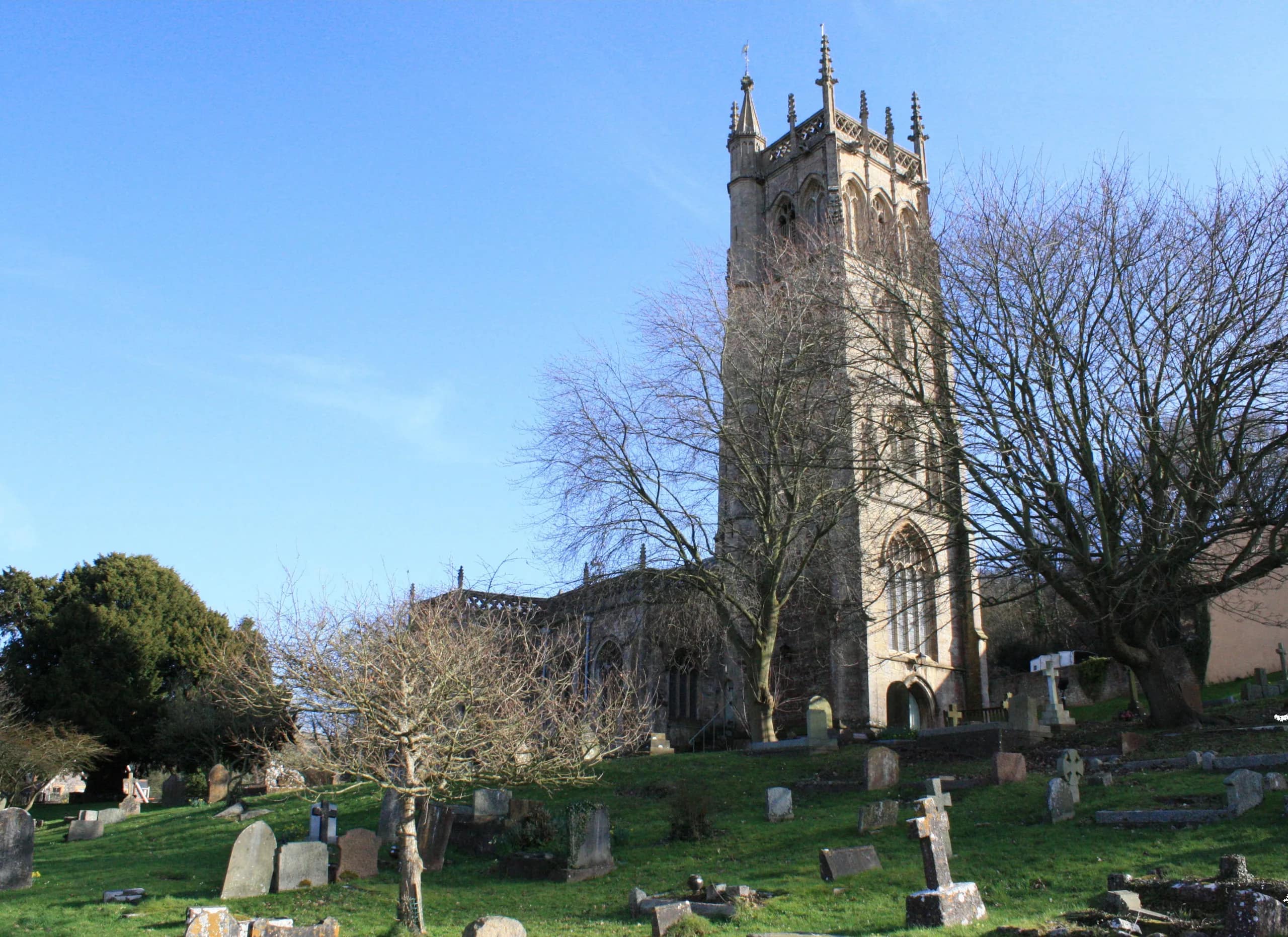 St James' Church in Winscombe, Somerset