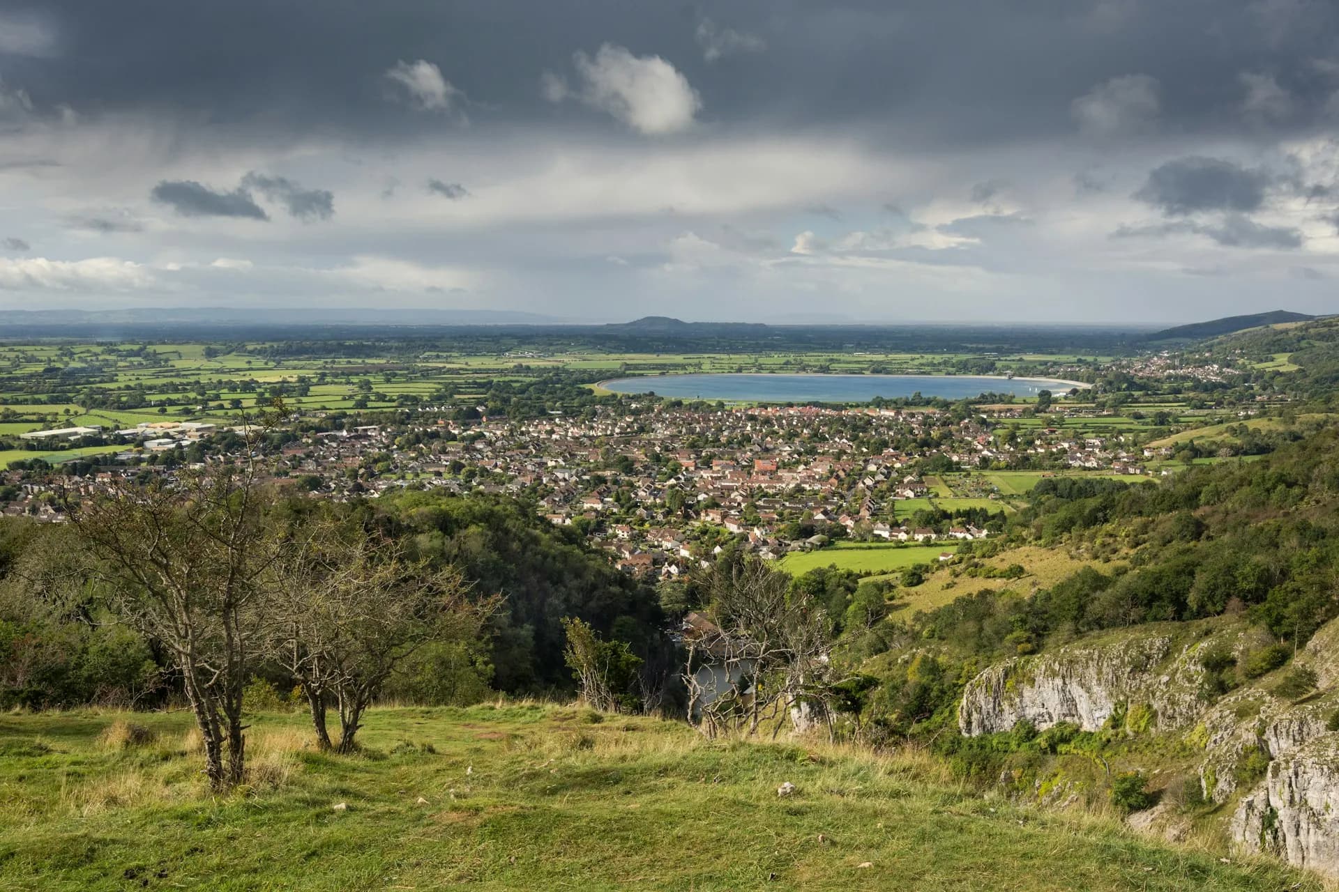 Shepton Mallet market town in the Mendip Hills, Somerset